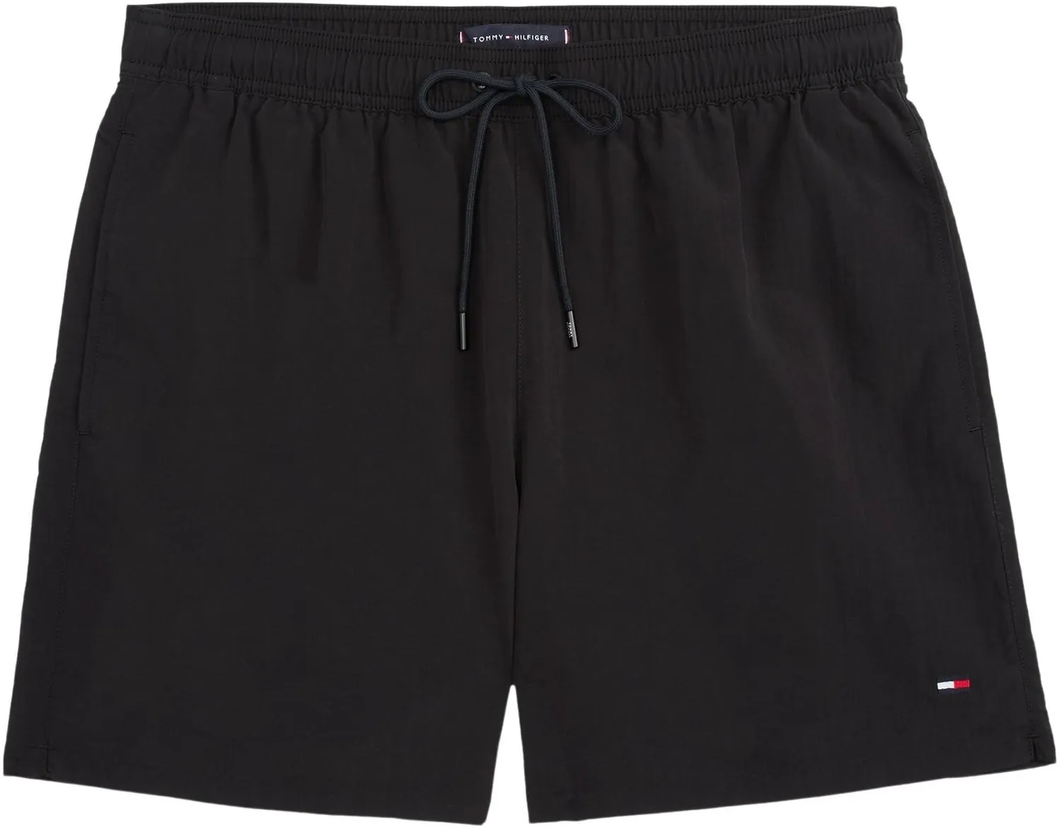 Tommy Medium Drawstring Costume Bagno Uomo Nero