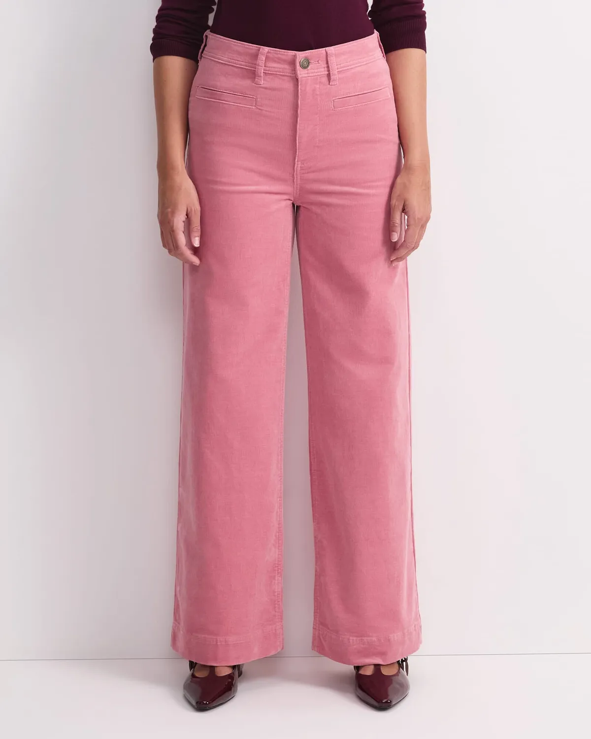 Sportscraft Cleo Cord Wide Leg Jean velluto vita alta