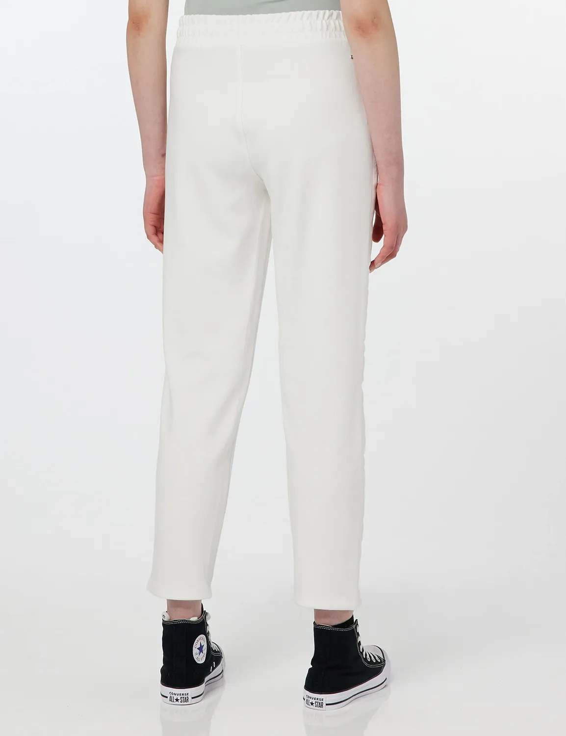 Tommy Hilfiger pantaloni donna tapered elasticizzati casual