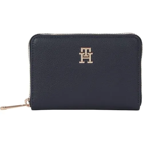 Tommy Hilfiger Portafoglio Piccolo Donna Space Blue scomparti card