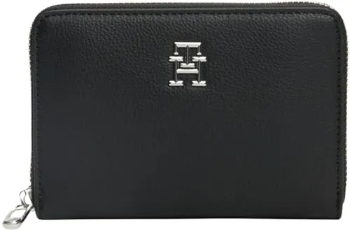 Tommy Hilfiger Essential portafoglio piccolo donna nero
