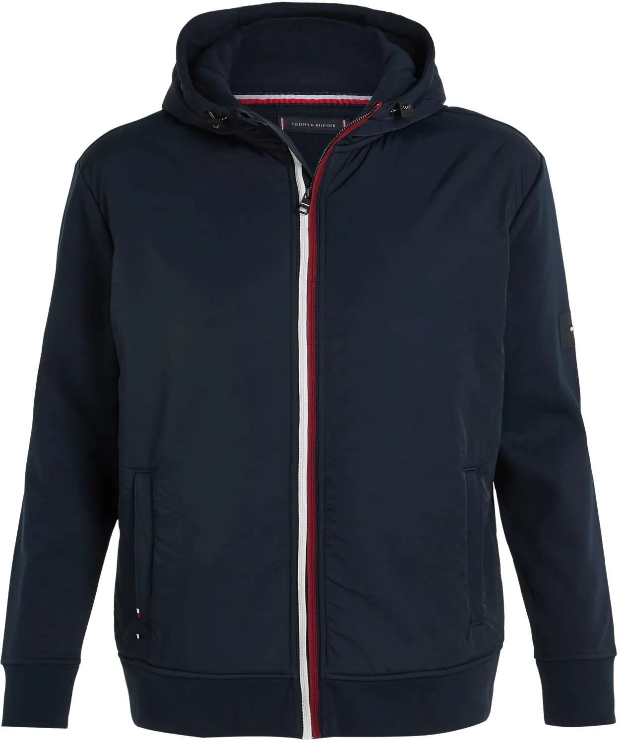 Tommy Hilfiger MW0MW32973 Felpa Uomo con Zip 5XL Tall
