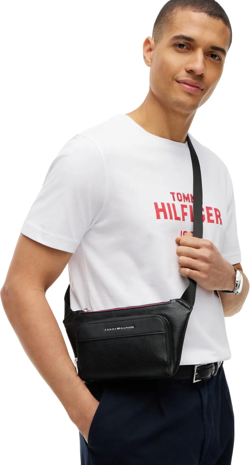 Tommy Hilfiger TH Central AM0AM14755 marsupio nero uomo