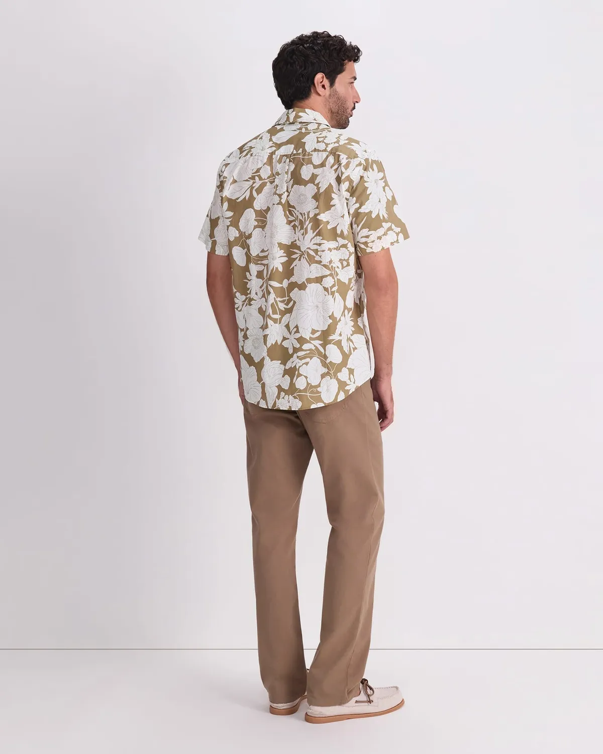 Sportscraft Gardner Short Sleeve Print Shirt camicia cotone