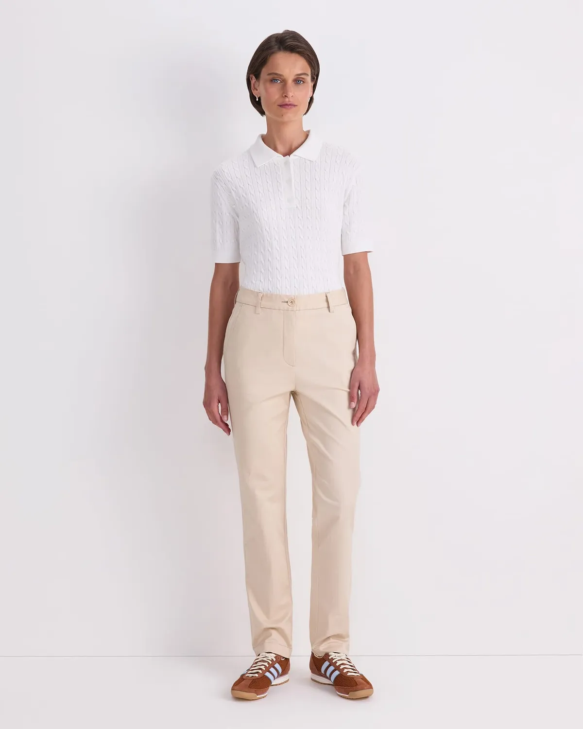 Sportscraft Laura 119284G1 chino donna dritto stretch spazzolato