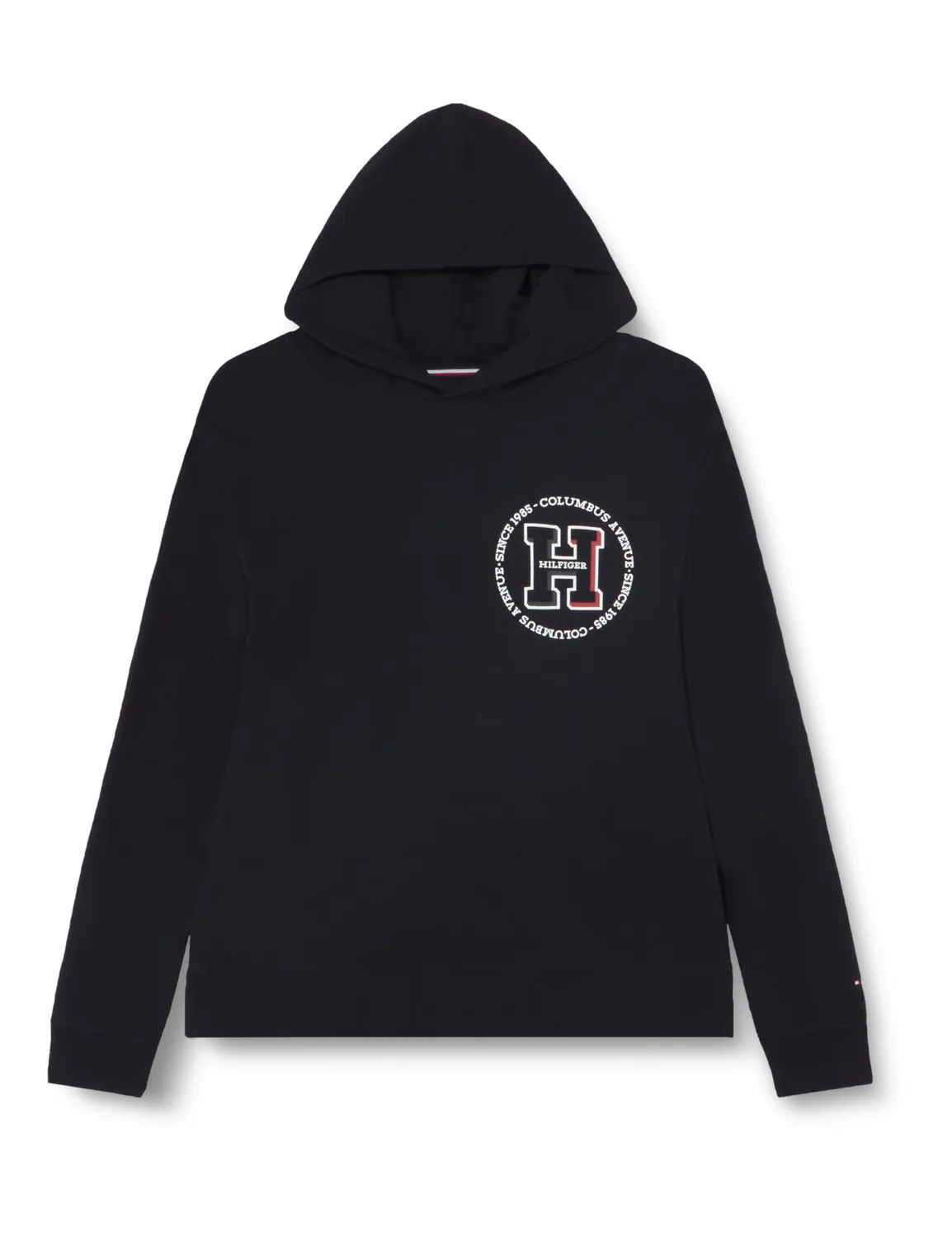 Tommy Hilfiger felpa con cappuccio nera XXL Plus