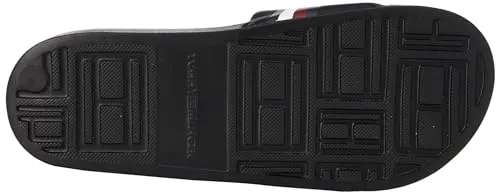Tommy Hilfiger Corporate Pool Slide FM0FM04911 Ciabatta Uomo Nero