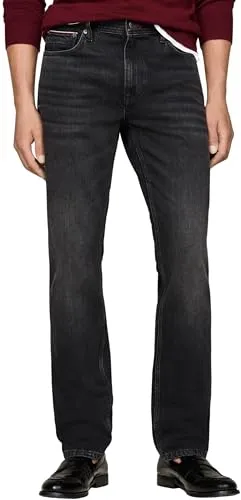 Tommy Hilfiger Straight Leg Jeans Uomo 34W/32L