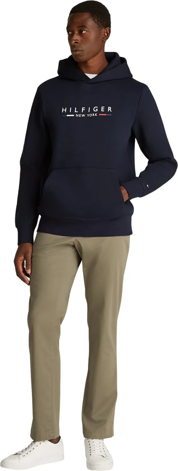 Tommy Hilfiger New York MW0MW29301 felpa uomo blu