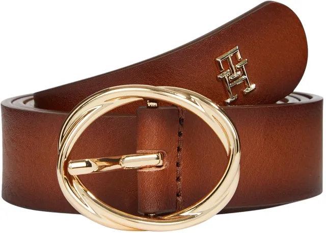 Tommy Hilfiger Chic 2,5 cm Cintura Pelle Taglia 90