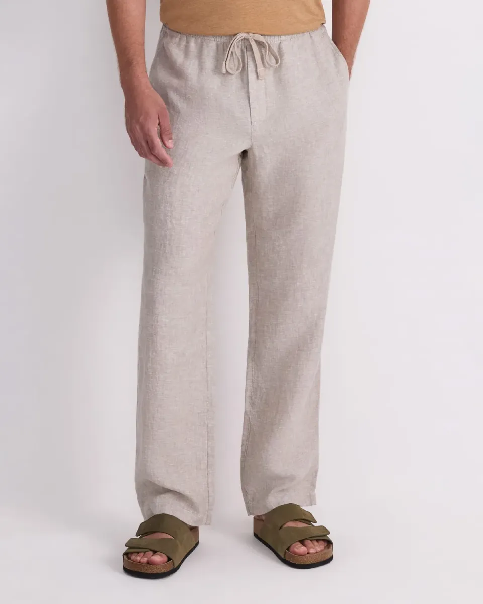 Sportscraft Caffery pantalone lino tinta in filo