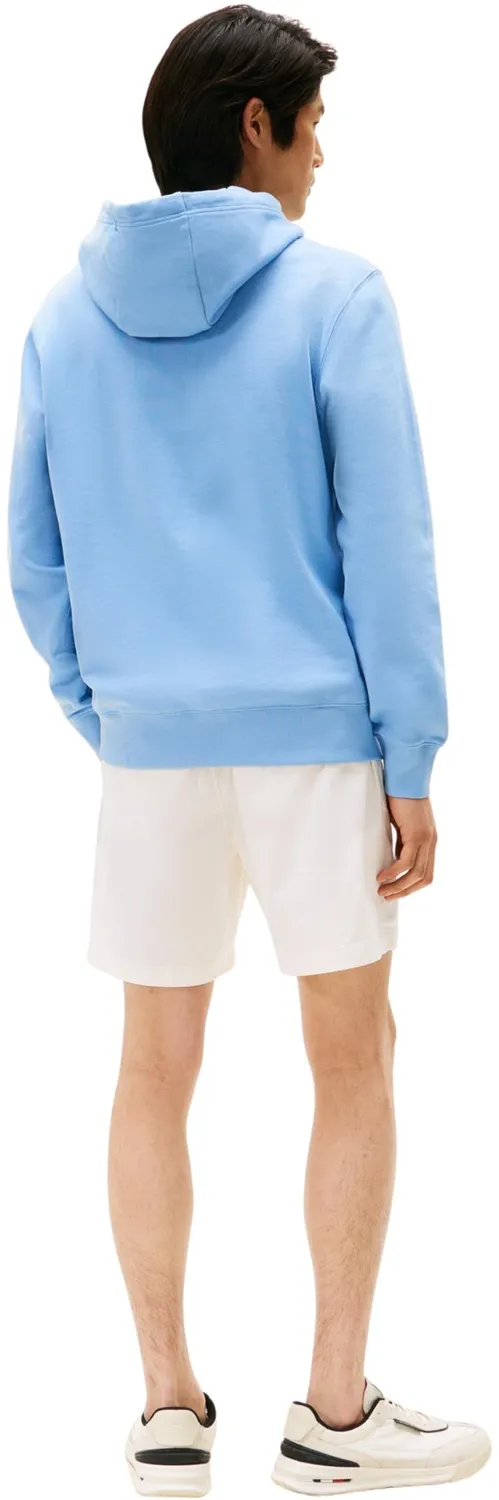 Tommy Hilfiger Outline Flag Script felpa uomo M Desert Sky
