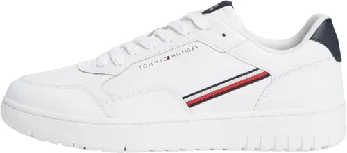 Tommy Hilfiger Basket FM0FM06091 sneakers uomo basse strisce