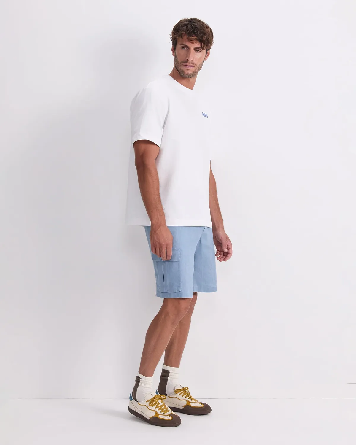 Sportscraft Fawkner Club t-shirt cotone uomo pesante