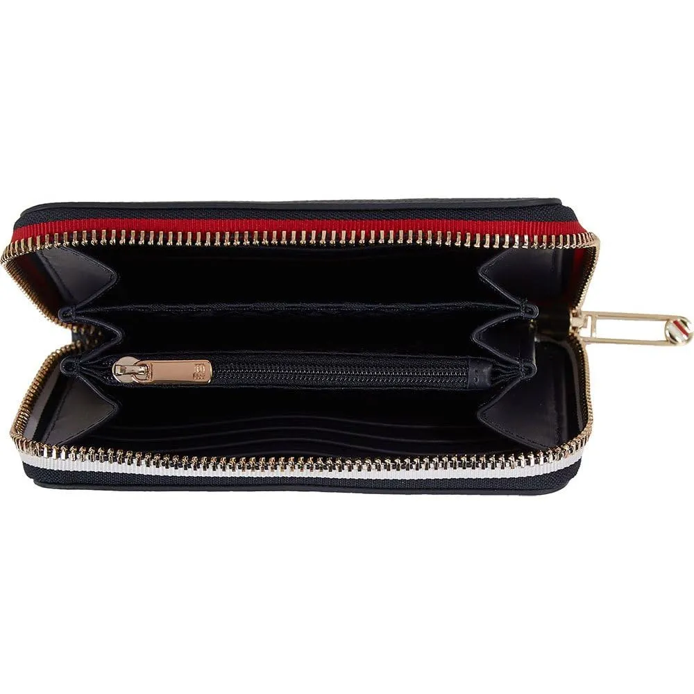 Tommy Hilfiger Portafoglio Piccolo Donna Space Blue scomparti card