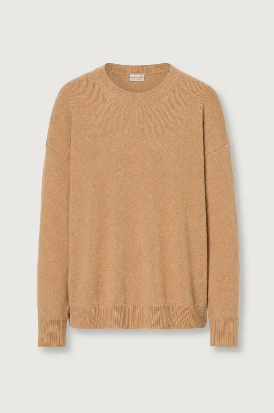 Massimo Alba Francesca maglione alpaca light brown