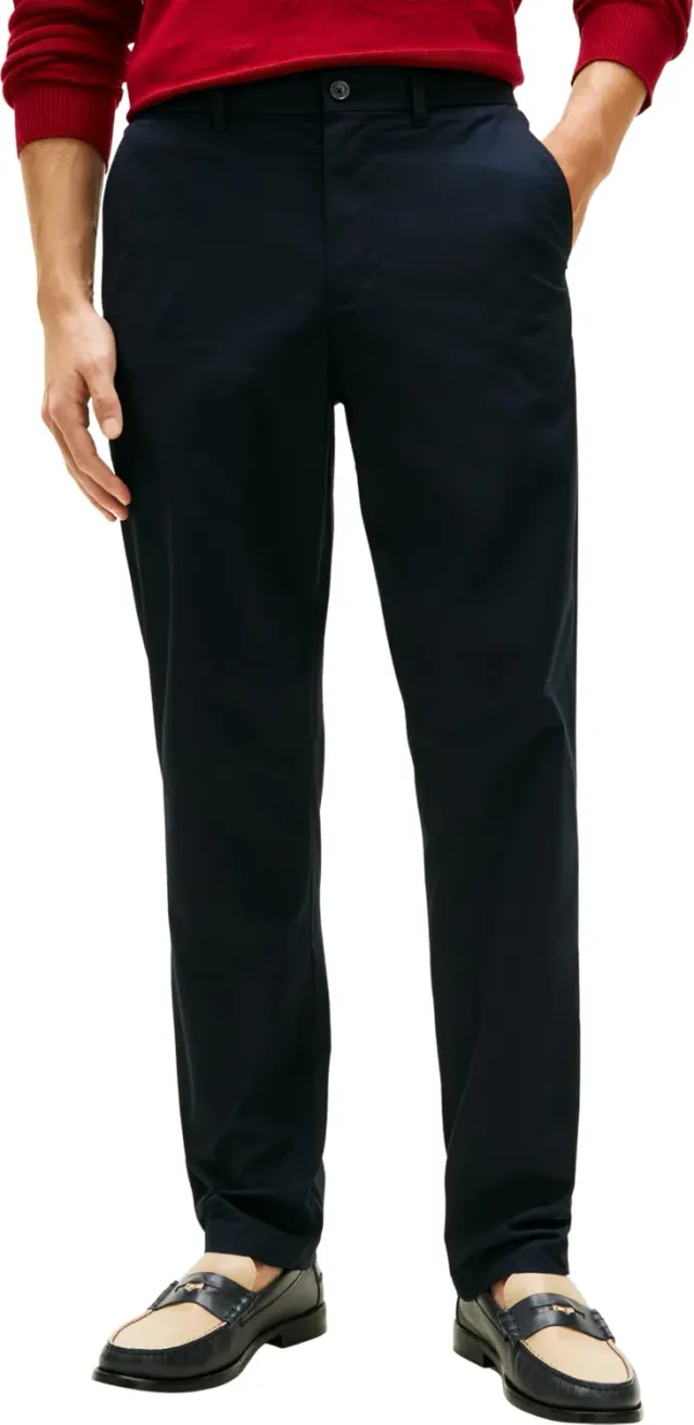 Tommy Hilfiger Denton MW0MW42299 chino uomo blu Desert Sky