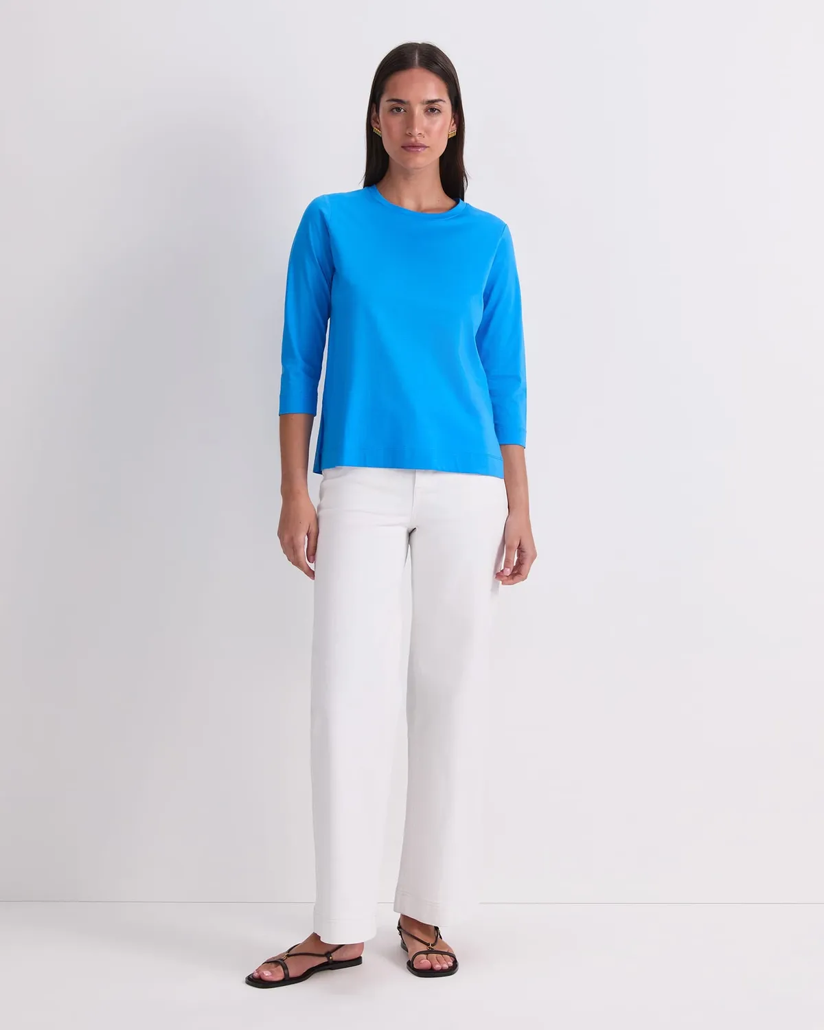 Sportscraft maglietta donna cotone manica 3/4