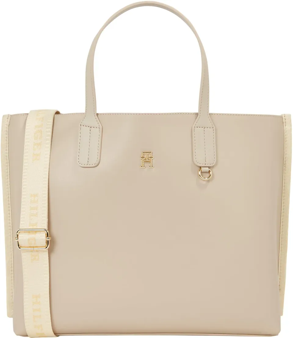 Tommy Hilfiger Iconic AW0AW15692 tracolla donna beige
