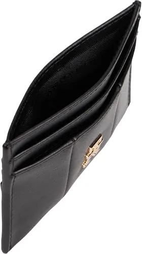 Tommy Hilfiger Icon Holder Quilted portacarte nero trapuntato