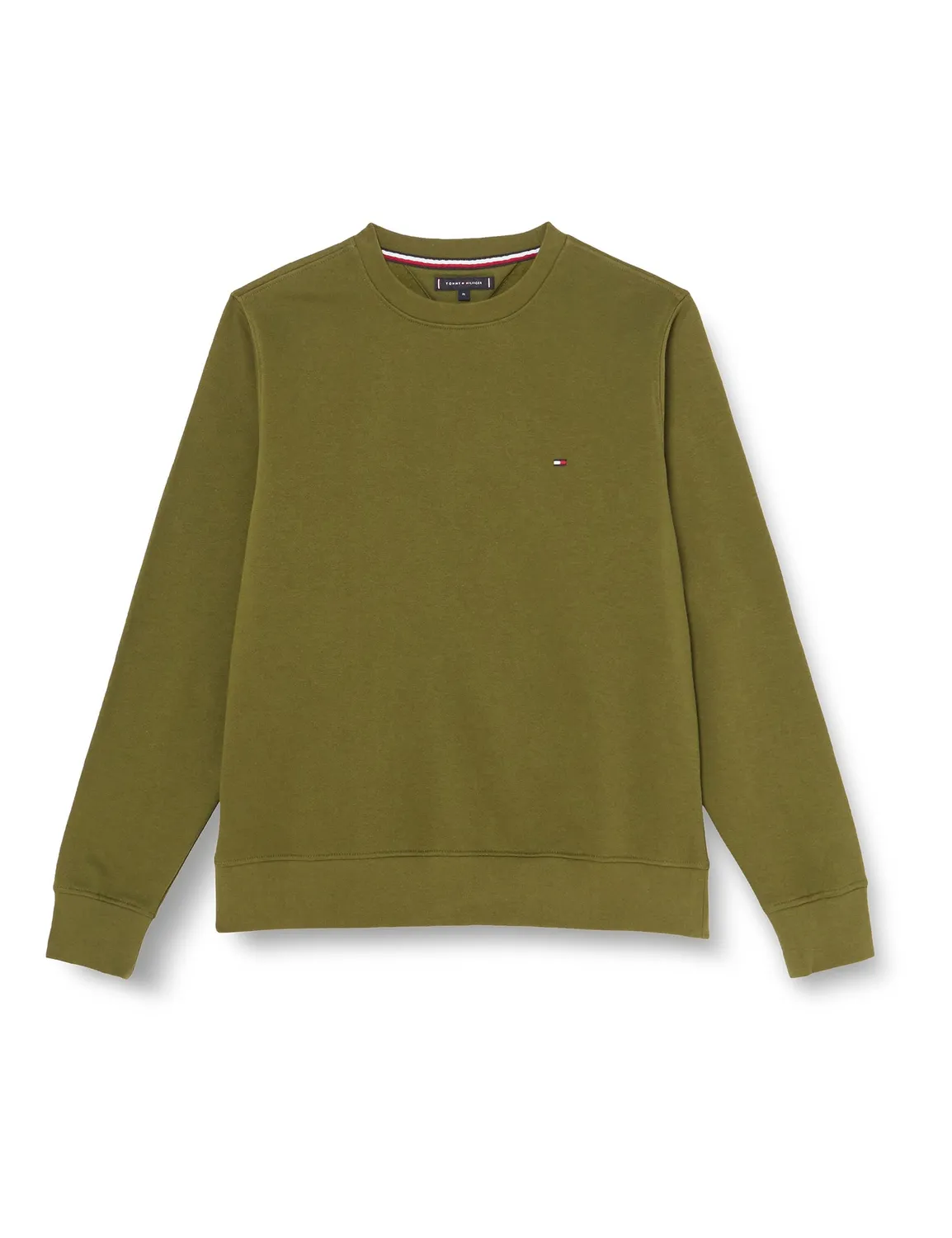 Tommy Hilfiger Felpa Uomo Senza Cappuccio Girocollo Cotone