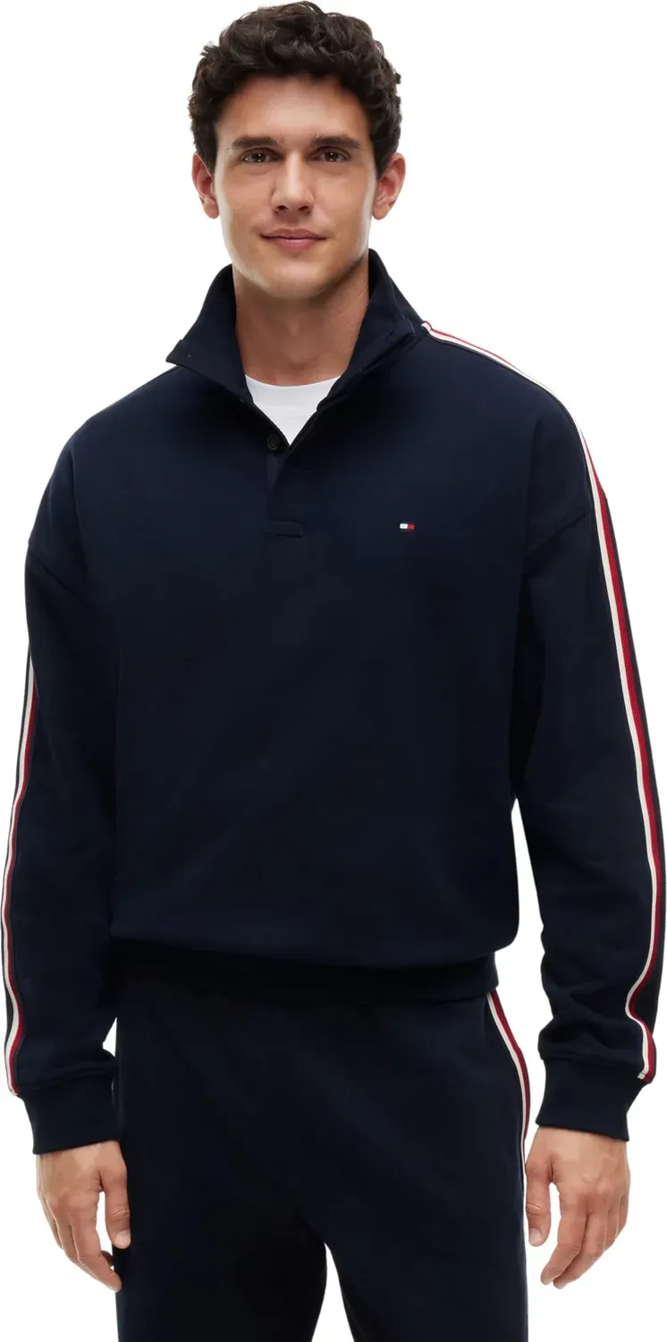 Tommy Hilfiger Half Button Down UM0UM03942 felpa uomo L