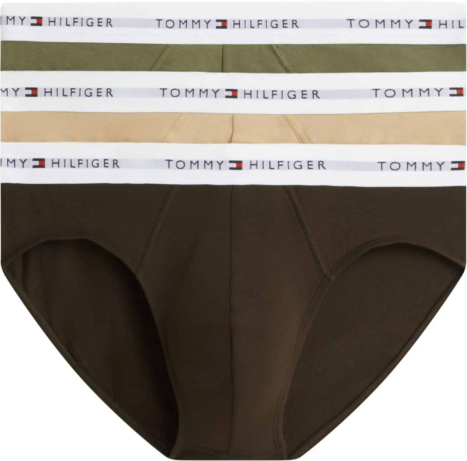 Tommy Hilfiger Brief slip uomo cotone pacco 3 pezzi