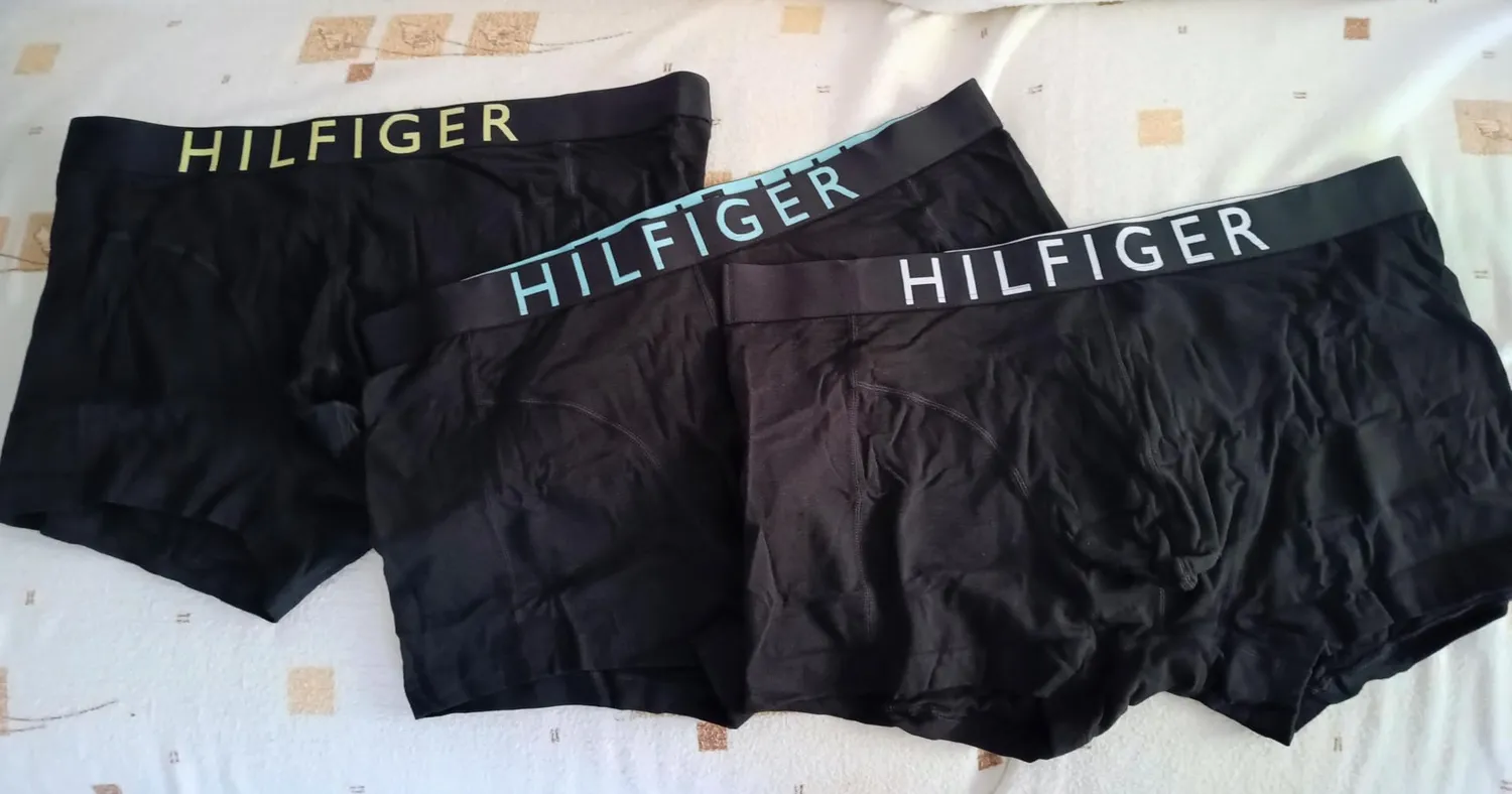 Tommy Hilfiger Boxer Uomo Confezione da 3 con Logo elastico
