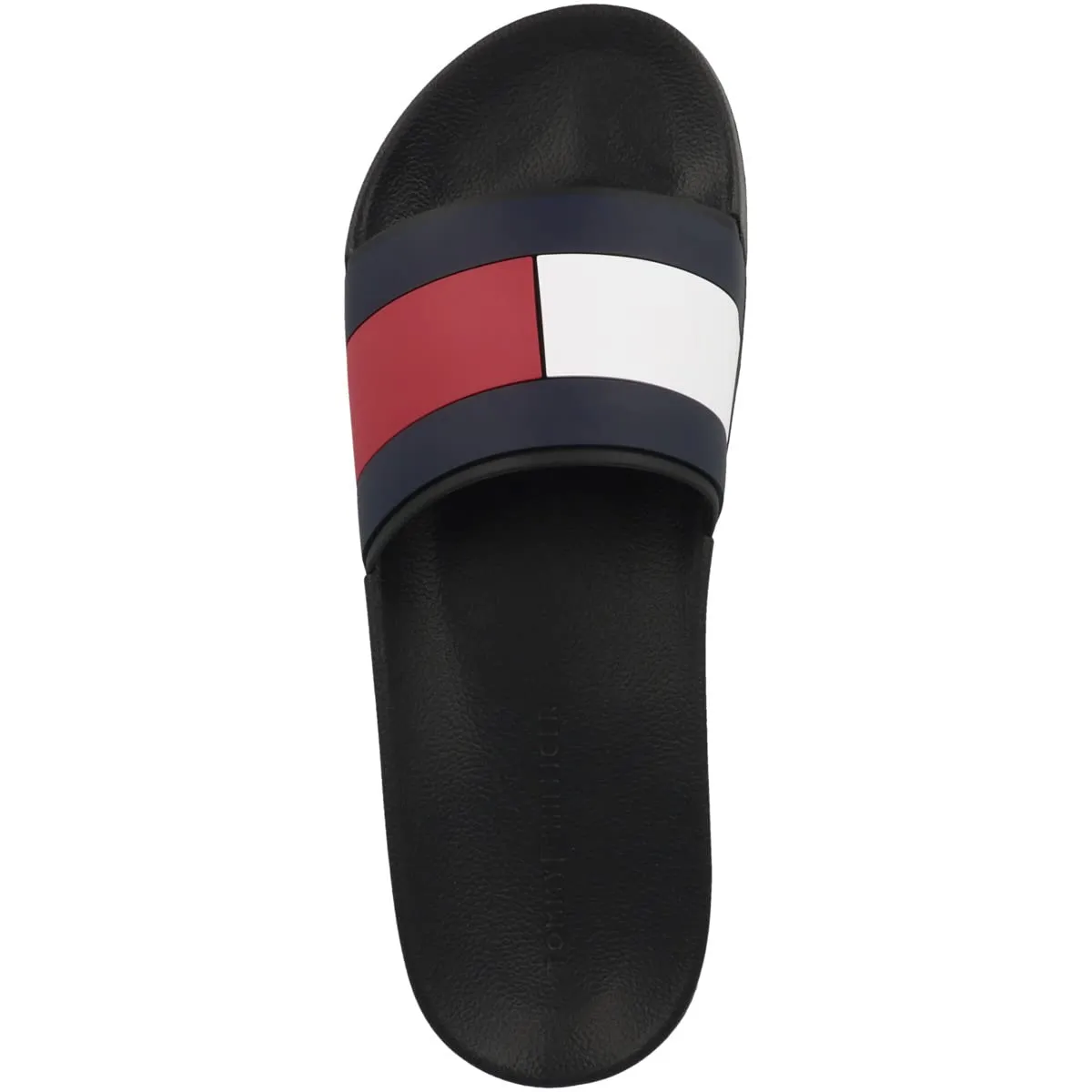 Tommy Hilfiger TH Flag Pool Slide ciabatte uomo nero