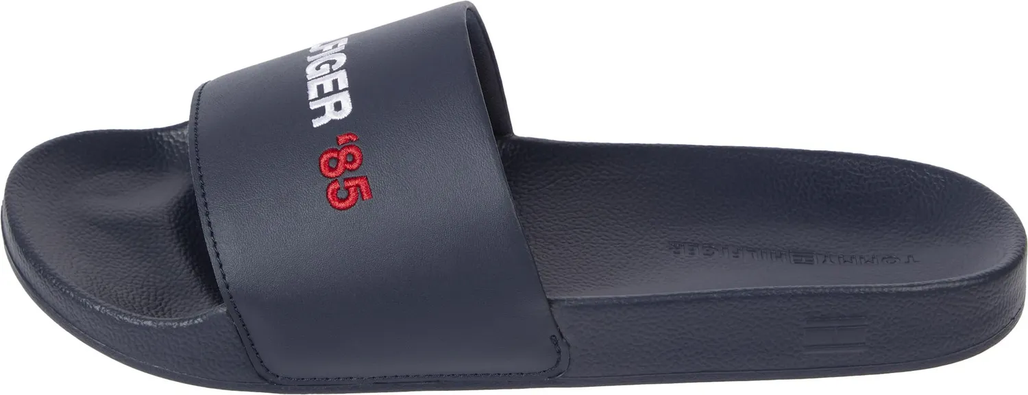 Tommy Hilfiger Pool Slide Ciabatte Uomo 40 EU Blu Fascia Logo