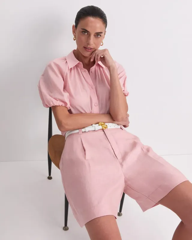 Sportscraft Jamie Linen shorts donna lino