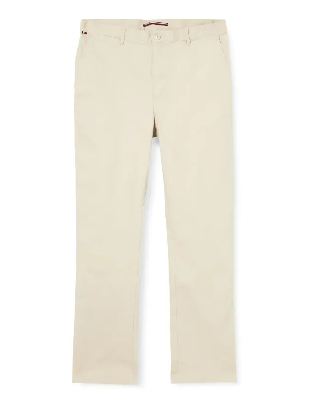 Tommy Hilfiger Mercer Essential Twill chino uomo beige cotone