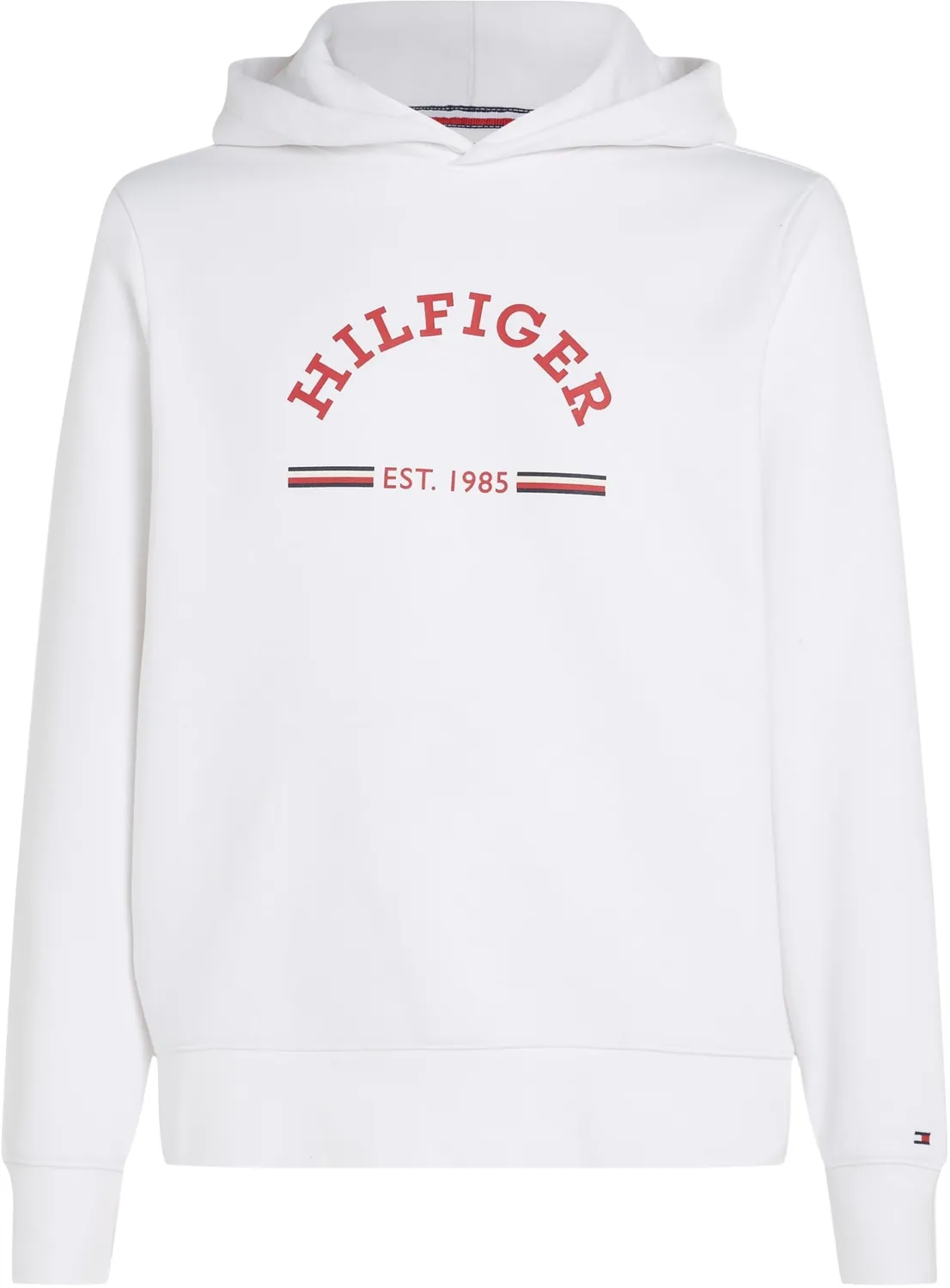 Tommy Hilfiger felpa con cappuccio bianca XS
