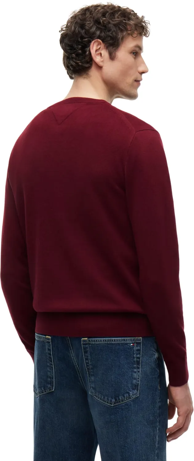 Tommy Hilfiger Crew Neck Regular maglione rosso S uomo