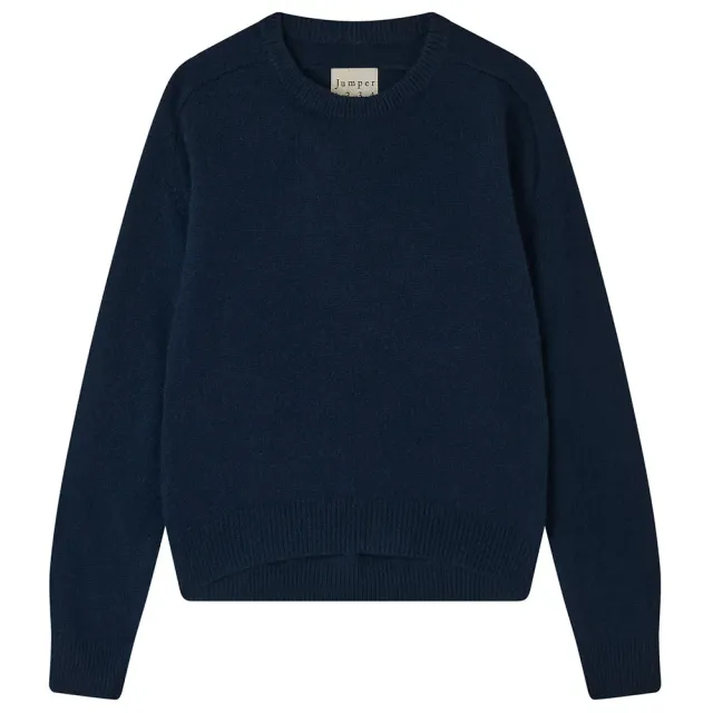 Jumper 1234 Oversize maglione cashmere navy over