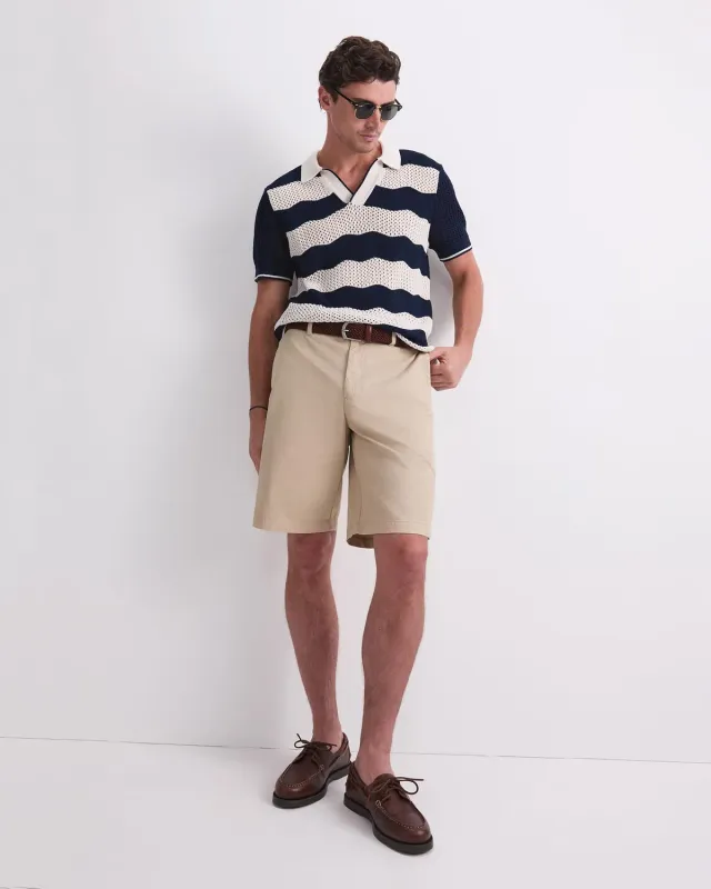 Sportscraft Wave 208077 Polo Maglia Cotone Uomo Rigata