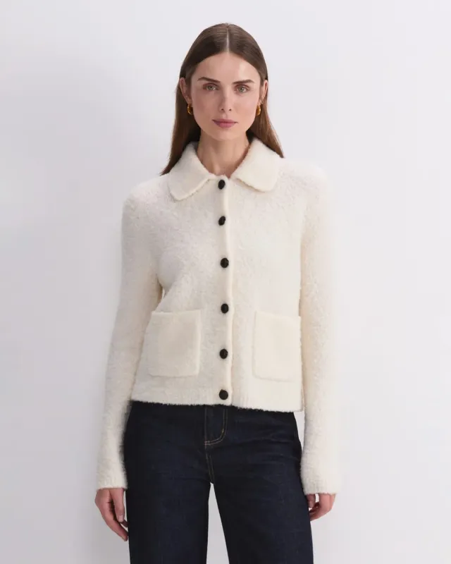 Sportscraft Teddy Wool Lady giacca lana donna bottoni