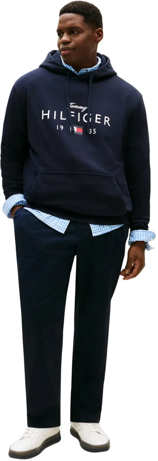 Tommy Hilfiger Big Hilfiger MW0MW42997 felpa cappuccio blu