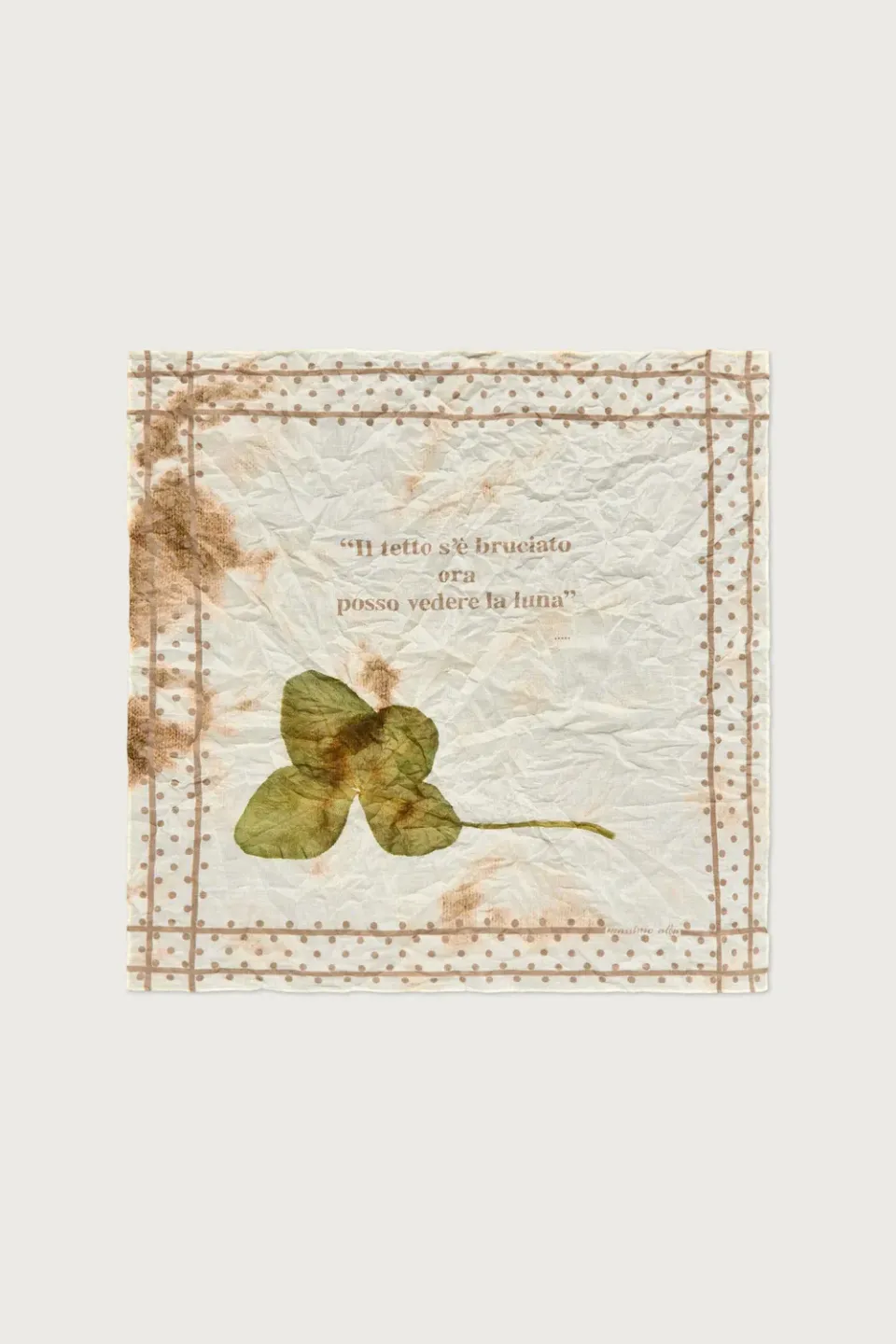Massimo Alba Hanky1 fazzoletto corda in cotone
