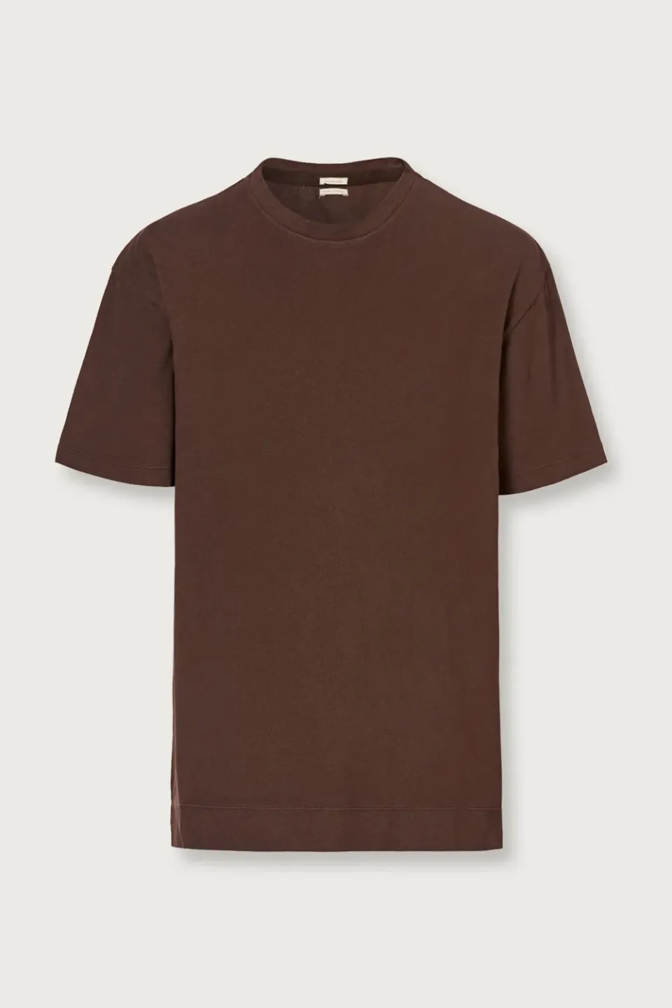 Massimo Alba Nevis T-Shirt Uomo Mahogany Cotone