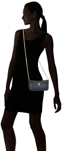 Tommy Hilfiger TH Timeless Chain Crossover borsa tracolla donna piccola