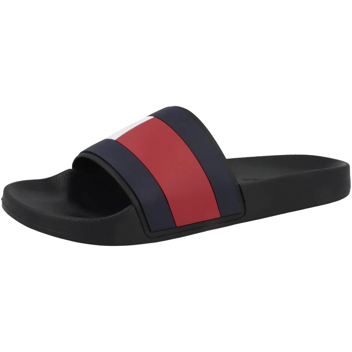 Tommy Hilfiger TH Flag Pool Slide ciabatte uomo nero