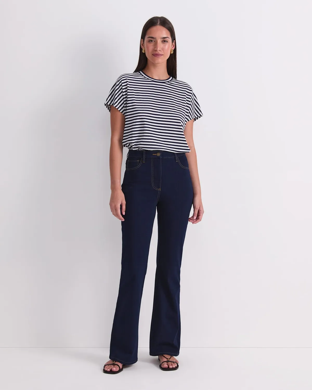 Sportscraft Nyra 120914 jeans kick flare indigo