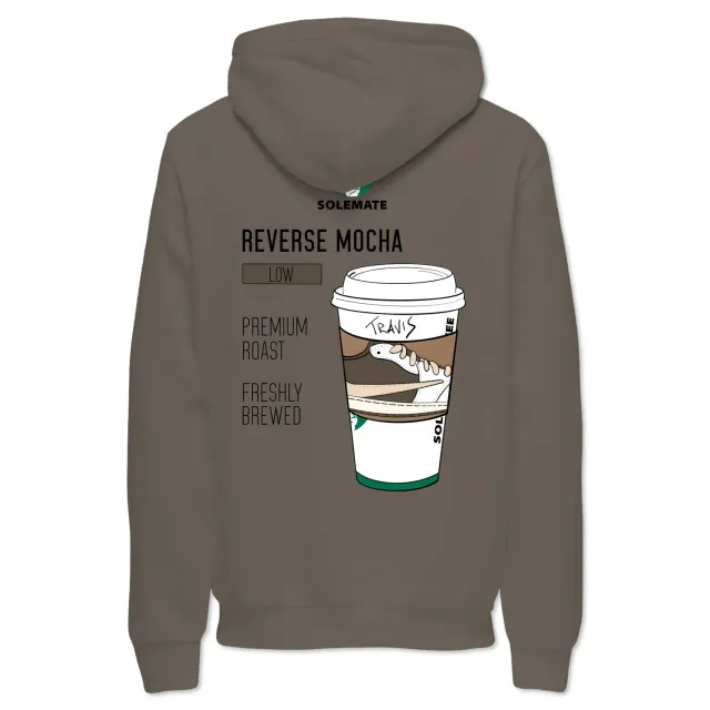 Solemate Coffee felpa con cappuccio mocha cotone