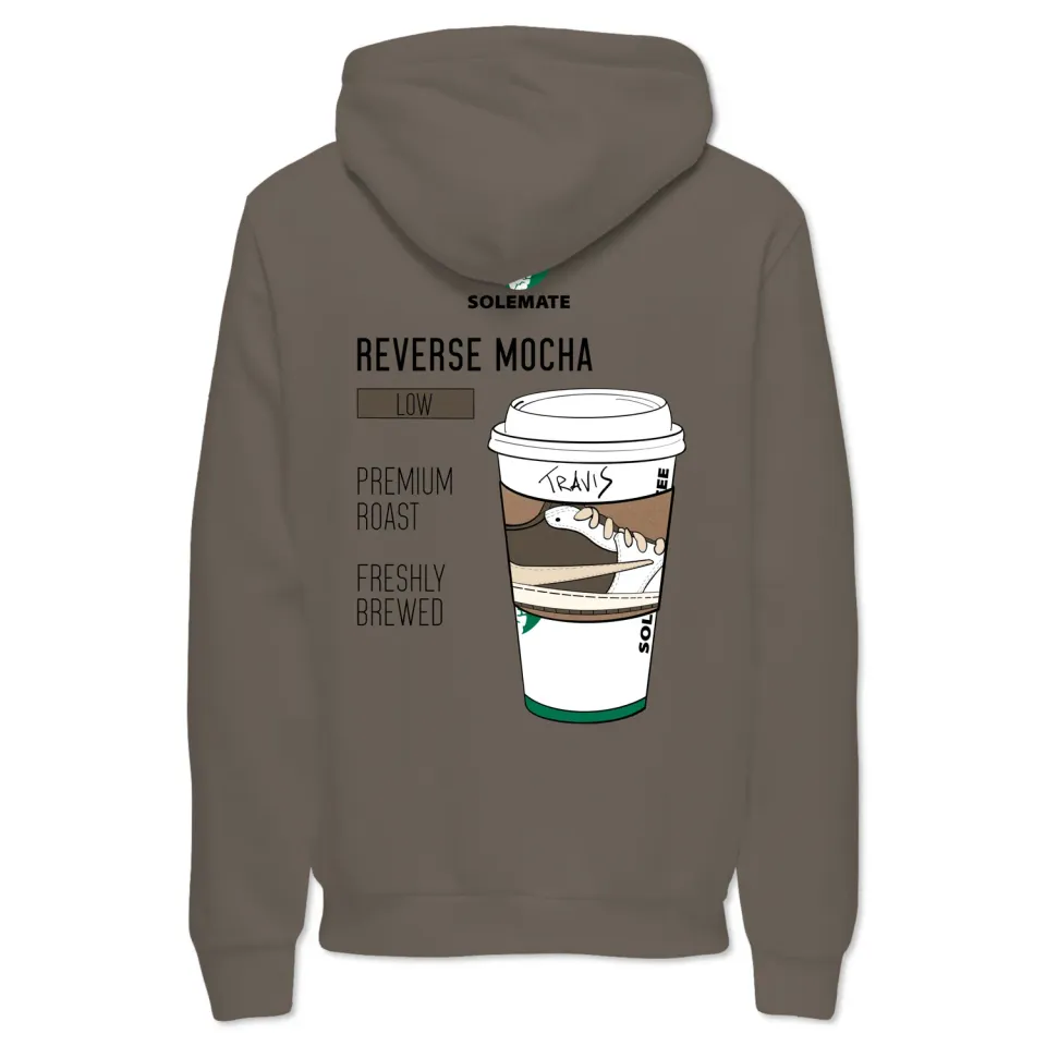 Solemate Coffee felpa con cappuccio mocha cotone