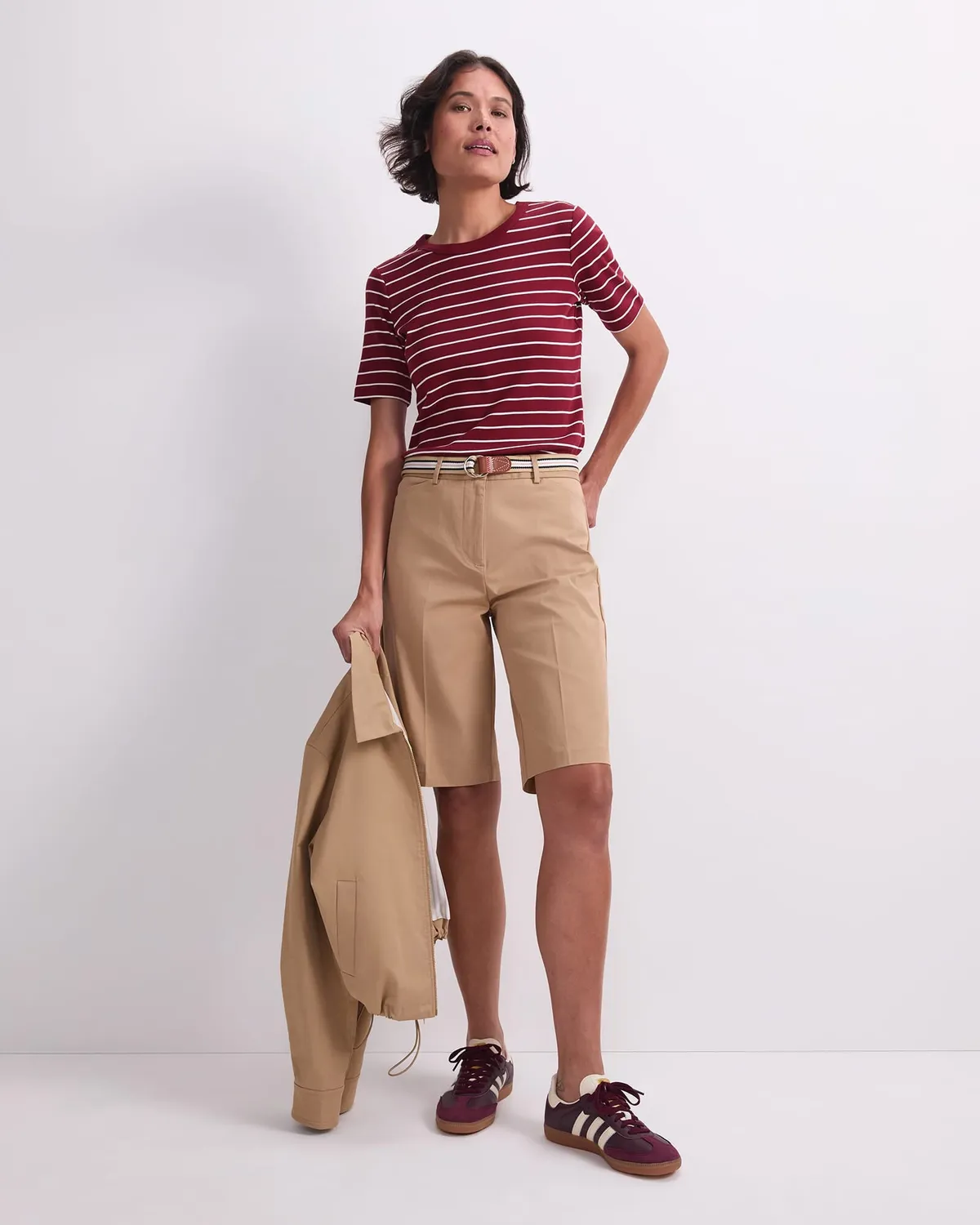 Sportscraft Evie Bermuda shorts donna cotone elasticizzato