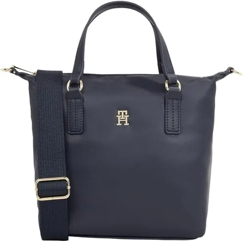 Tommy Hilfiger Poppy Reform tote donna piccola blu Space Blue