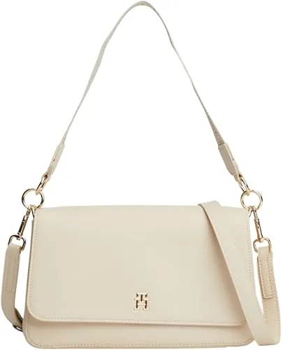 Tommy Hilfiger Shoulder Crossover borsa donna tracolla nero