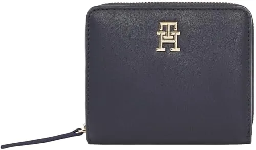 Tommy Hilfiger Logotape portafoglio donna piccolo blu unisex