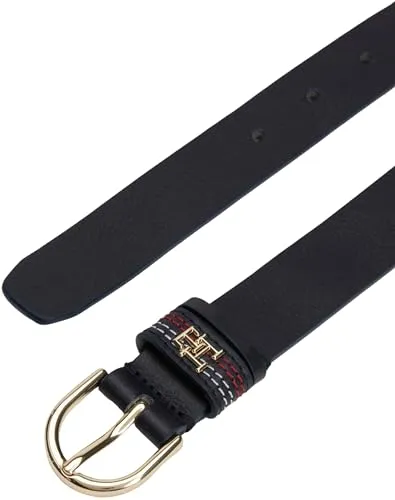 Tommy Hilfiger Essential Effortless cintura donna pelle blu 135